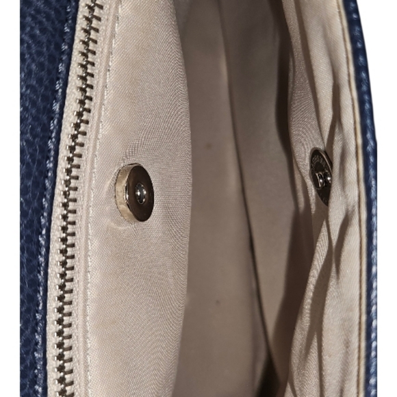 Navy THIRTY-ONE Studio Purse with Embroidered Magnetic Flap - Picture 3 of 4